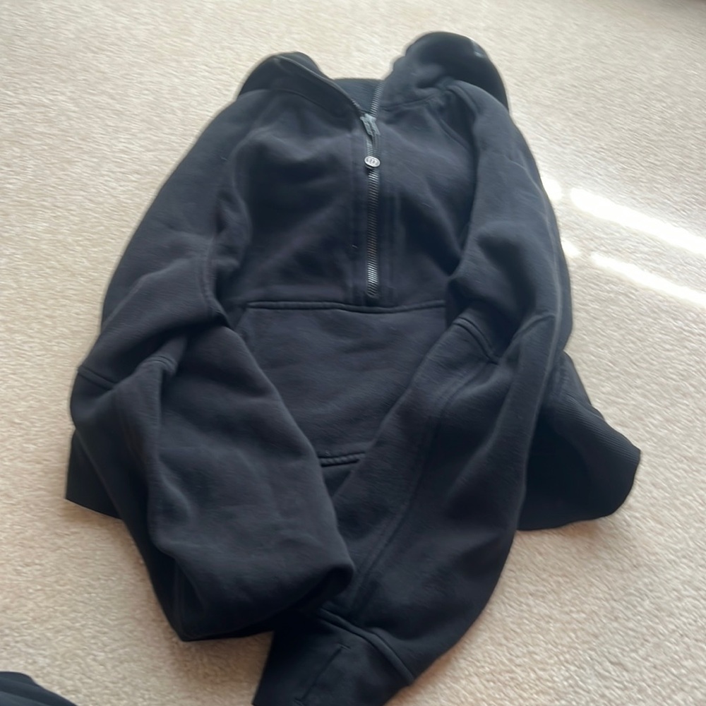 Black Scuba With Hood Bleach Stain